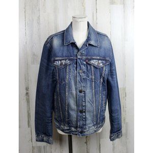 Levi Strauss & Co Denim Trucker Jacket 72334 SZ M